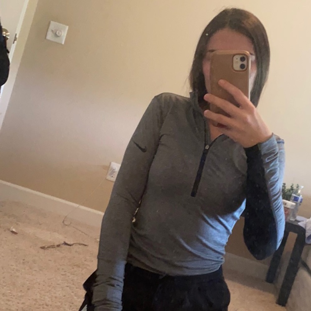 Nike Pro Hyperwarm long sleeve top (size XS)
